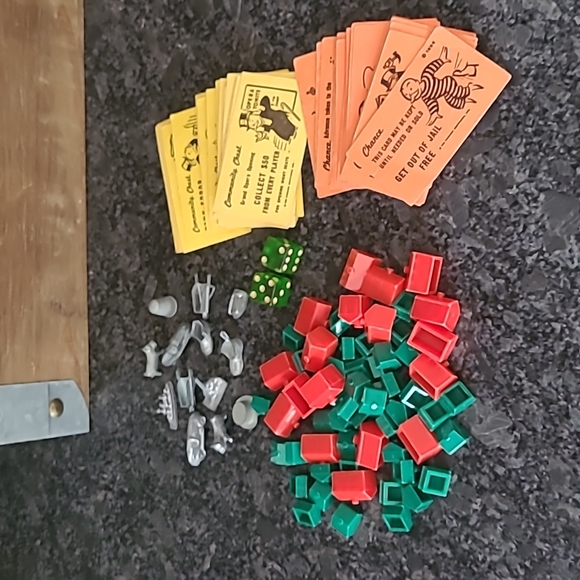 Vintage Games Vintage Monopoly Replacement Game Pieces Poshmark